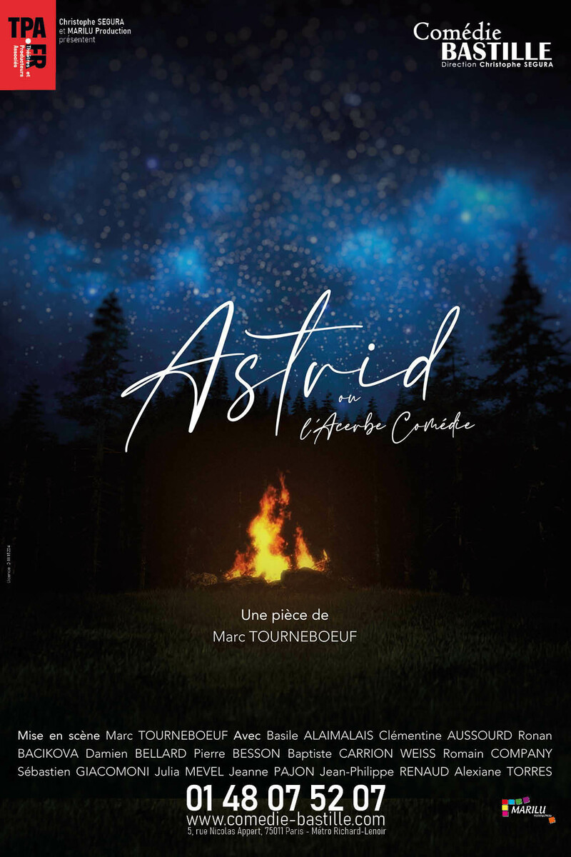 Affiche Astrid ou L'Acerbe Comédie