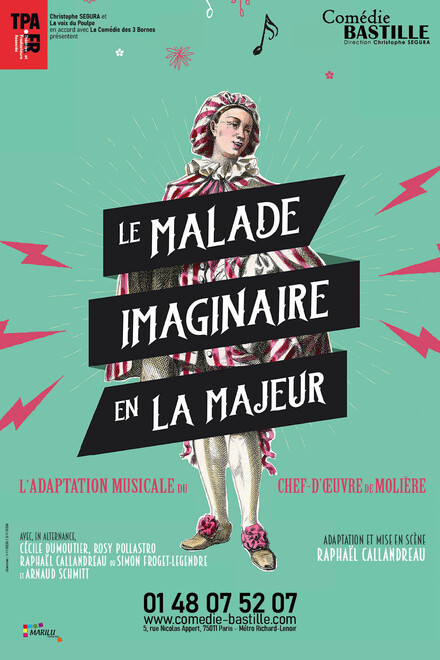 Affiche Le malade imaginaire en La majeur
