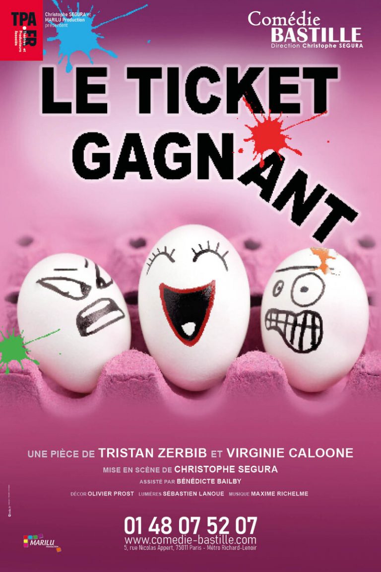 Affiche Le ticket gagnant